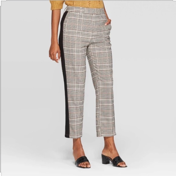 Who What Wear Houndstooth Pants 